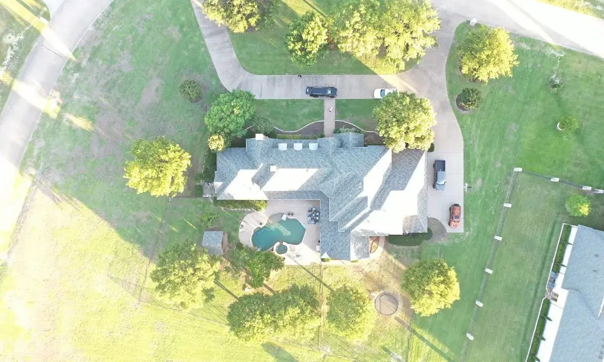 New shingle roof installation on a home in Barling